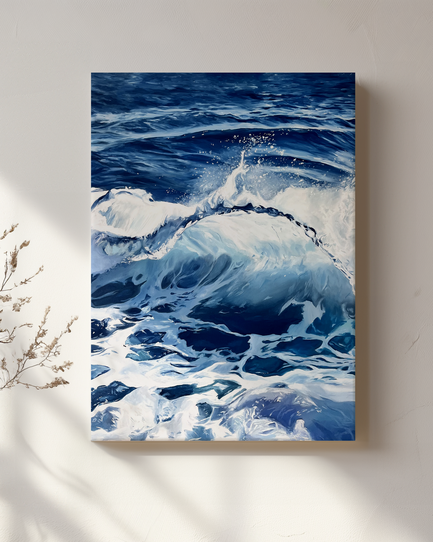 "Deepest Blue" Original Painting