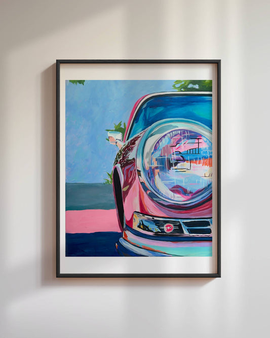 "Pink Drift" Print