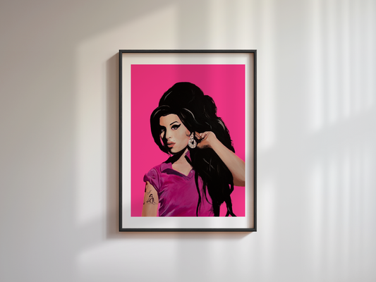"Amy Winehouse" Print
