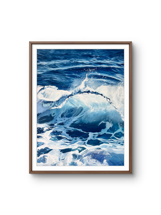 "Deepest Blue" Print