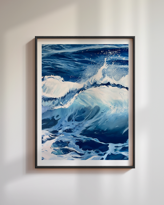 "Deepest Blue" Print