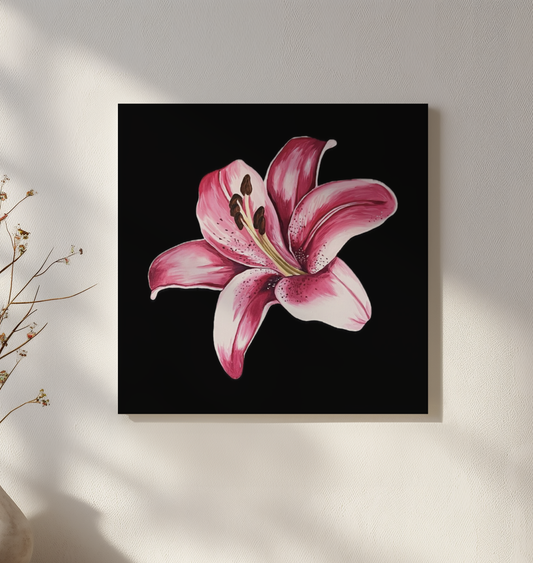 "Shadowed Lily" Original Painting