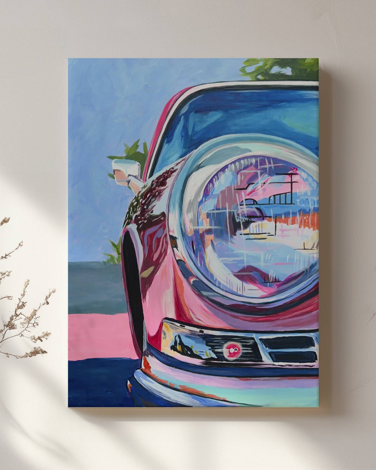 "Pink Drift" Original Painting